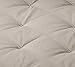 Serta Cypress Double Sided Innerspring Queen Futon Mattress, Khaki, Made in the USA