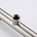 KES ALL BRASS Shower Head Double Outlet Manifold for Dual Sprayer Showering System, Brushed Nickel