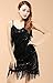 FEOYA Women's One Size Dance, Black, Taille Unique