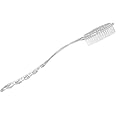 Aquasentials Long Handle Bath Brush (Regular Stiff Bristle)