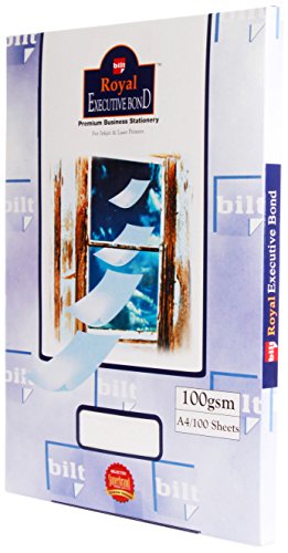 Bilt Royal Executive Bond Paper - A4, 100 GSM, White