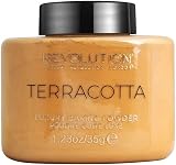Revolution Skincare London Makeup Loose Setting Powder Terracotta Baking view 2