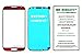 Samsung Galaxy S4 RED Replacement Glass Screen with DM Sticky Adhesive and Instructions Included I9500 I9505 I545 M919 I337 L720 R970 - DIYMOBILITY
