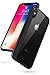 iPhone X Case, Fnova Ultra Thin and Slim Hybrid Protective Clear Case, [Shock Absorption] TPU Bumper Cushion & Scratch Resistant PC Cover 5.8 inch Apple iPhone X/iPhone 10 (Black)