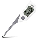 ANKOVO Thermometer Medical Digital Oral Basal Rectal and Armpit for Baby Fast 8 Seconds Reading Waterproof with Fever Indicator FDA and CE Approved