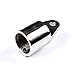 Bimini Top Fittings Eye End Caps External 1 Inch Boat Canopy Hardware Stainless Steel Pair
