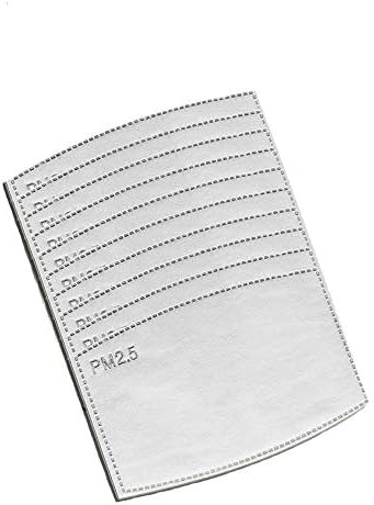 5 PCS PM2.5 N95 Activated Carbon Filter Mouth Masks 5 Layer Protective Filter Mask Filter