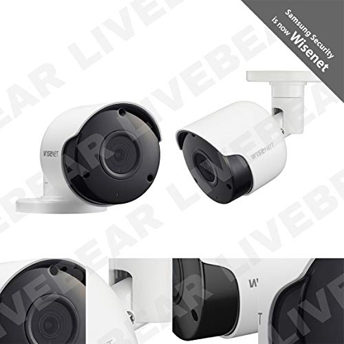 Wisenet SDC-89445BF 5MP CCTV Surveillance Weatherproof Bullet Security Camera 82ft IR Distance Plastic Housing 3.6mm… - Image 2