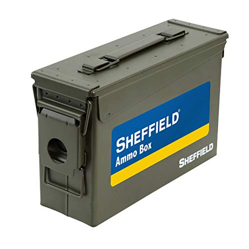 Sheffield 12640 Military Style 30Cal Ammo Can, Airtight and Water