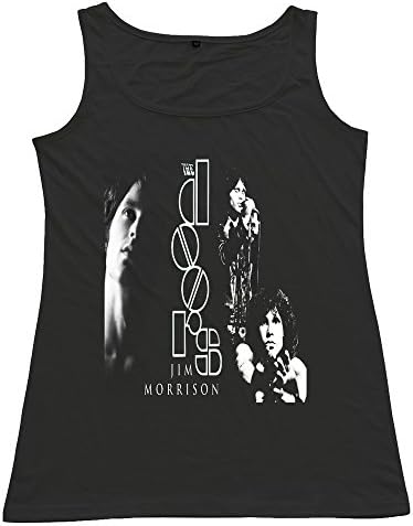 Youqian The Doors Jim Morrison Men's T-Shirt Small Black Tank Top