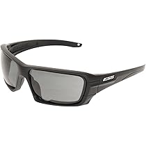 ESS Sunglasses Black Rollbar Silver Logo Kit w/Interchangeable