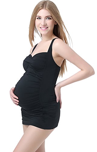 Momo Maternity UPF 50+ Swim Tankini & Bottom 2-Piece Set