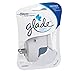 Glade PlugIns Refills Air Freshener Starter Kit, Scented and Essential Oils for Home and Bathroom, Clean Linen, 4.02 Fl Oz, 2 Warmers + 6 Refills
