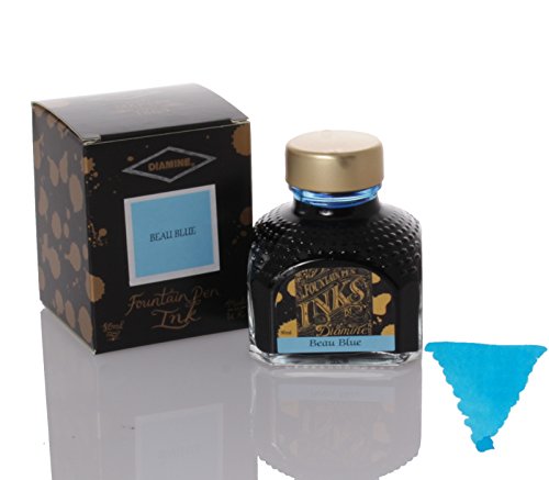 Diamine 80ml Soft Mint fountain pen ink bottle