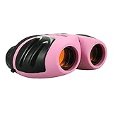 Gifts for 4 5 6 7 8 Year Old Girls, TOP Gift Compact Binocular for Kids Toys for 3-12 Year Old Girls Boys 2019 New Gifts for 3-12 Year Old Girls Boys Stocking Fillers Pink TGUS009