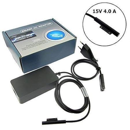 Netzteil, 15V, 4.0A (60-65W) hochwertiger MTXtec Ersatz für Microsoft Surface Pro 3, Microsoft Surface Pro 4 Microsoft Model 1706, ersetzt Herstellernummer: Q4Q-00002 Output 15 Volt + USB Anschluss