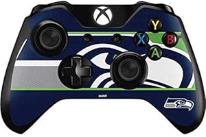 Skinit Decal Gaming Skin Compatible with Xbox One Controller - Officially Licensed NFL Seattle Seahawks Zone Block Design