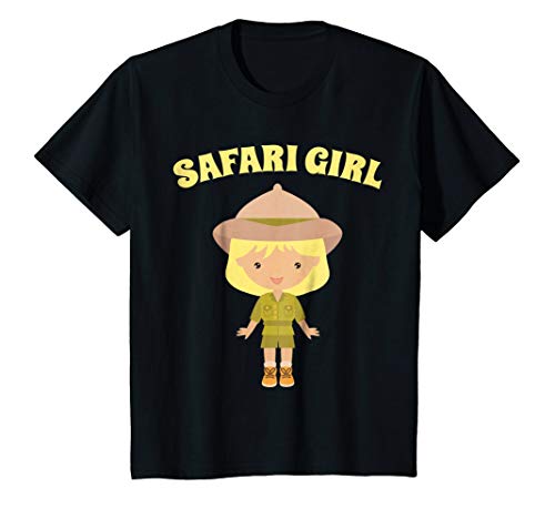 Kids Safari Girl T-Shirt For Kids T-Shirt
