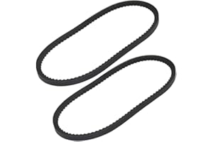 2-Pack Auger Drive Belt 3/8x35 Inch for Cadet Snow Blower, Replacement For 754-0430 954-0430C, Twin Stage Snowblower Drive Be