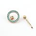 Sexy Nipple Shield Barbell Antique Gold Plated Nipple Rings 14G-Sold as a Pair