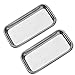 Pevor 2 PCS Professional Dental Stainless Steel Tray Dental Tool Lab instrument 8.8