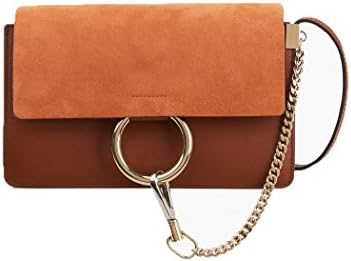 Women Genuine Leather Crossbody Shoulder Purse with Chain Fashion Chain Shoulder Purse FY Bag