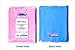 Plastic Thank You Gift Bags with Die Cut Handles 9x12 Inch (150) - Pink and Blue Glossy Pastels, Thick Poly - Retail Merchandise Shopping, Bulk Wholesale Pack - Quality Made - Bonus ebook