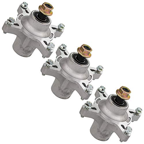 8TEN Spindle Assembly for Exmark Toro TimeCutter 5000 5060 4235 4260 117-7439 121-0751 117-7268 3 Pack