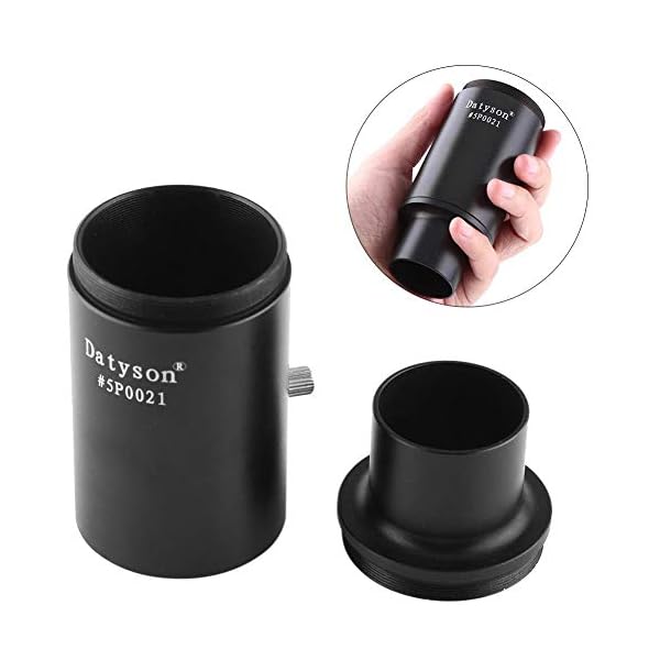EBTOOLS Aluminiumlegierung 1,25 Zoll CA1 Verlängerungsrohr M42 Gewinde T-Mount Adapter für Teleskop – Bild 3