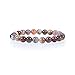 Cherry Tree Collection Natural Semi Precious Gemstone Beaded Stretch Bracelet 8mm Round Beads 7