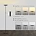 Floor Lamps, Joly Joy 30W LED Torchiere Super Bright Floor Lamp, Dimmable LED Floor Light with Remote Control and Touch Control, Standing Lamp with Stepless Dimmer for Living Room, Office and Bedroom