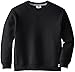 Russell Athletic Boys Dri-Power Fleece Hoodies and Sweatshirts Sweatshirt, Sweatshirt - Black, Medium US