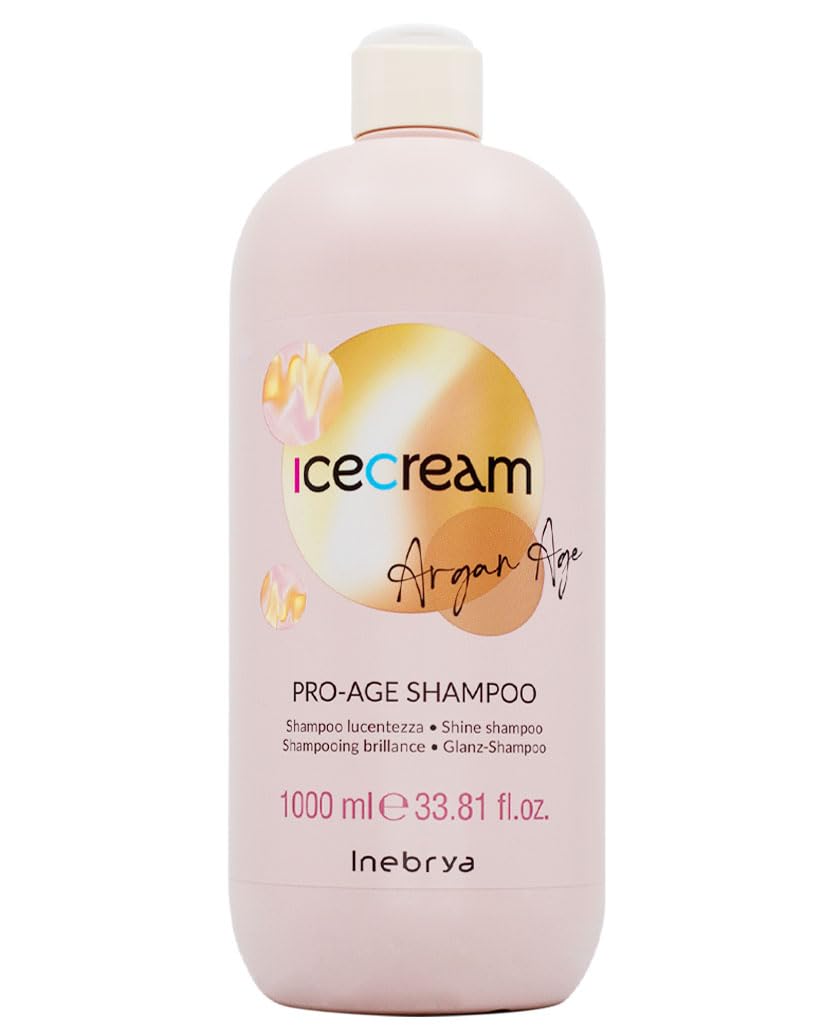 INEBRYA Ice Cream Argan Age Pro-Age Shampoo - 1000 ML