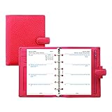 Filofax Finsbury Organizer, Pocket Size, Coral