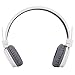 SODEE Folding Stereo Wired Headphones for Kids,Girls Headphones,Boys Headphone,in-line Microphone Remote Control Adjustable Over Ear Headphone Kids Headsets with Soft Earpads for Cellphones (White)