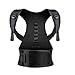 Back Brace Posture Corrector L for Women Men with Magnetic Stone Adjustable Neoprene Straps Improves Posture and Provides Lumbar Support for Lower and Upper Back Pain