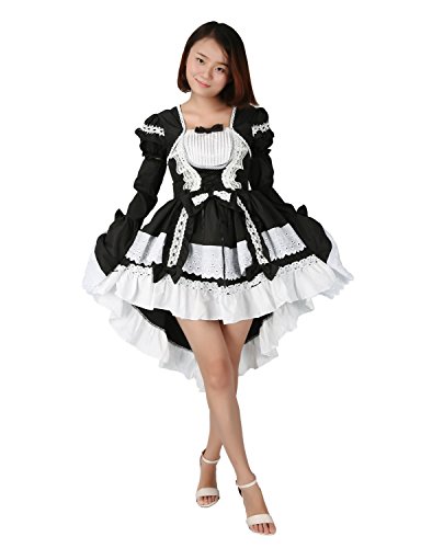 Tres-Chic-Mailanda-Cosplay-Costume-Vestito-da-Lolita-Dress-Maid-Donna-con-Arco-Anime-Gotico-Abito-con-Arco-per-Halloween-Carnival