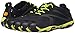 Vibram Men's V Running Shoe, Black/Yellow, 41 EU/8.5-9.0 M US