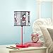 Disney Mickey Mouse 90th Anniversary Stick Table Kids Lamp With Pull Chain, Themed Printed Decorative Shade