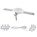 Lava HD8008 360 Degree Omnidirectional HD TV 4K Omnidirectional TV Antenna OmniPro HD8008 + Antenna Installation Kit