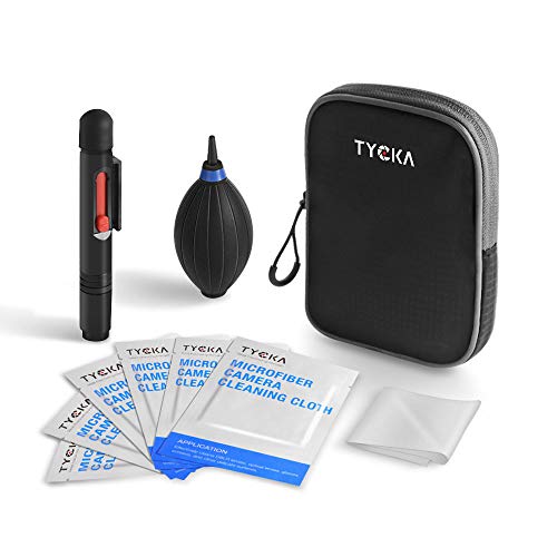 Tycka Professional Camera Cleaning Kit, Improved Air Blower, Lens Pen, Microfiber Cleaning Cloth for for Lens, DSLR, and LCD Screen