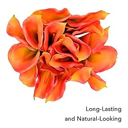 Softflame Artificial/Fake/Faux Flowers - Calla Lily