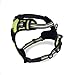 Eagloo Dog Harness Large Breed, No Pull Service Vest with Reflective Strips and Control Handle, Adjustable and Comfortable for Easy Walking, No Choke Pet Harness with 2 Metal Rings, Green, XL