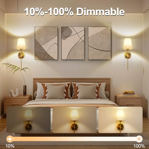 Tobeape Battery Operated Wall Night Light Set of 2, Wireless Cordless Sconce with Remote, 2500 mAh Rechargeable LED Wall Lamp Lighting Fixture with 15 Color for Bedroom Living Room Hallway Stair Decor