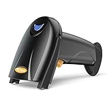 Wireless Bluetooth 4.0 & USB 3.0 Wired Barcode Scanner, 1D Handheld Inventory Laser Bar Code Reader with Automatic Continuous Scan and 16M Memory for Computer ipad iphone Android