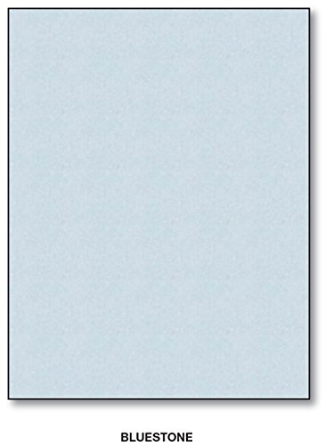 Bluestone Parchment Paper Text 24lb, Size 8.5 X 11 Inches, 50 Sheets Per Pack