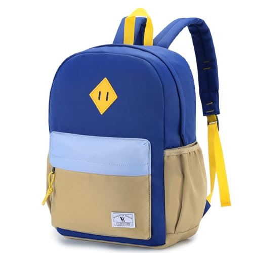 VX VONXURY Unisex Lightweight Children's School Backpack with Chest Buckle and Padded Straps – Ideal for School, Nursery or Daily Use