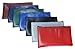 Cardinal bag supplies Vinyl Zipper Bags Leatherette 11 x 6 inches Small Compact Black 1 Zippered Pouch CW