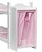 Cinderella USA Doll Bunk Bed with Ladder and Armoire