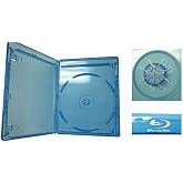 New 2 Pk Viva Elite Blu-Ray Single Case Box 12.5 mm Standard Size Holds 1 Disc (Pack of 2 Pcs)